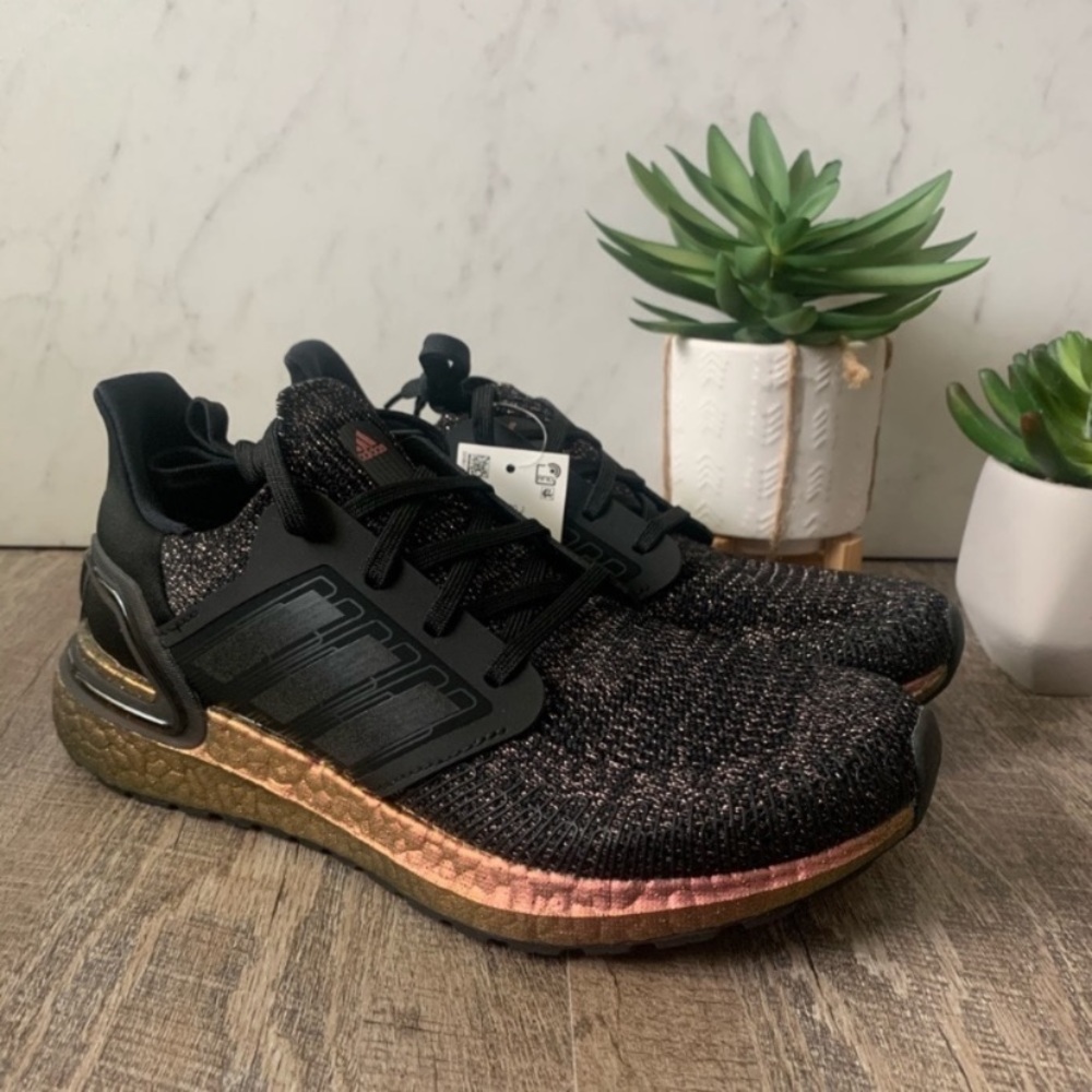 adidas UltraBOOST 20 Black Shimmer - Picture 6 of 8
